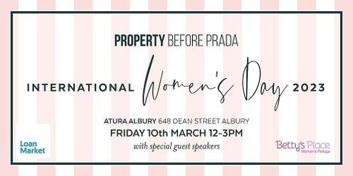 Albury Property Before Prada International Women's Day Lunch