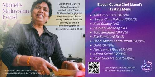 Manel's Malaysian Feast (Limited Tickets) (Eleven Course Chef Manel's Testing Menu)