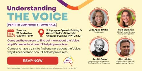 Understanding the Voice - Penrith Town Hall
