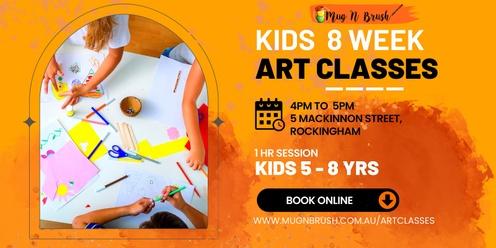 Kids 5 - 8 yrs Tuesdays (8 Classes) - Commencing 23rd April