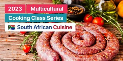 2023 GLOW Multicultural Cooking Class - South African