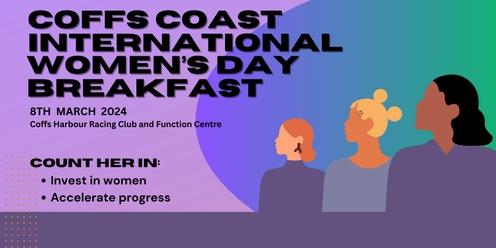 Coffs Coast International Women's Day Breakfast 2024