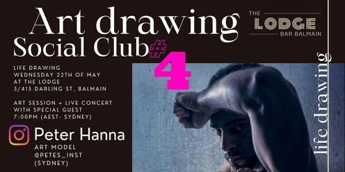 Art Drawing Live Music Social Club the Lodge #4