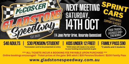 McCosker Gladstone Speedway - Sprintcar Harbour City Rumble