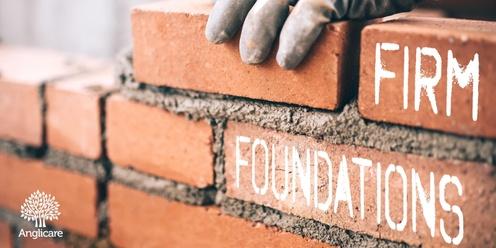 Firm Foundations - English Ministry Training Day 