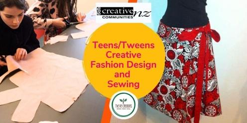 Tweens/ Teens Creative Fashion Design & Sewing: Make a Wrap Skirt : West Auckland's  RE: MAKER SPACE Wed 17 Jan 10am-4pm