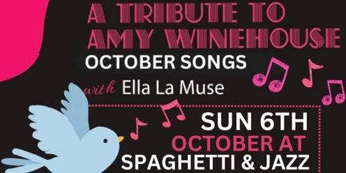 October Songs… A Tribute to Amy Winehouse 