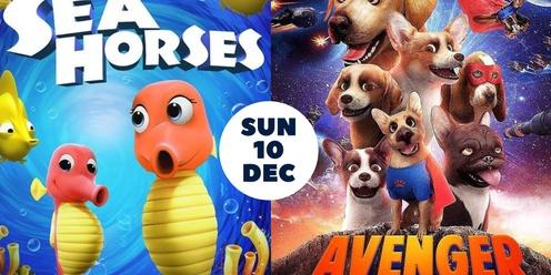Family Double: Sea Horses + Avenger Dogs 2: Wonder Dogs G