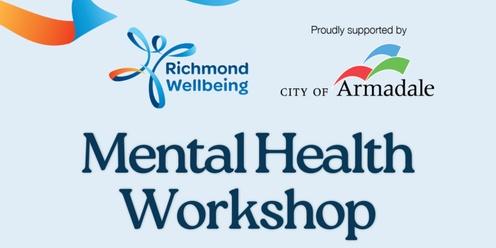 Mental Health Workshop - Harrisdale 2