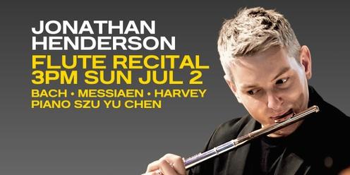 Jonathan Henderson & Szu Yu Chen | Flute & Piano Recital
