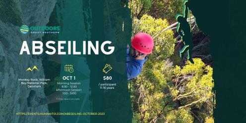 Abseiling October 2023