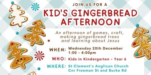 St Clement's Kids Gingerbread Afternoon 2023