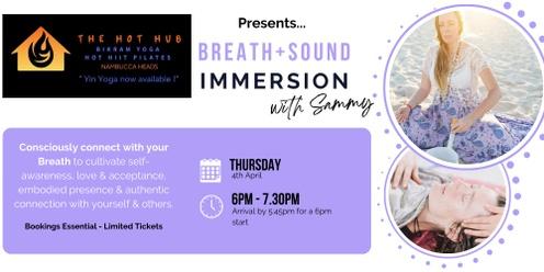 BREATH+SOUND IMMERSION @ The Hot Hub