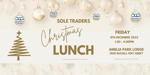 SOLE TRADERS CHRISTMAS LUNCH