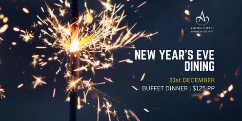 New Year's Eve Dining at Amora Jamison Sydney