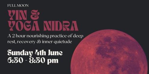 Full Moon Yin & Yoga Nidra