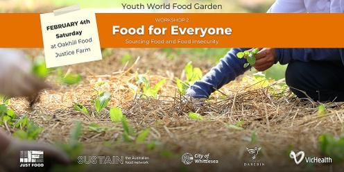 Youth World Food Garden - Workshop 3 - Food For Everyone