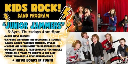 JUNIOR JAMMERS: Term 1 Rock Band Program 