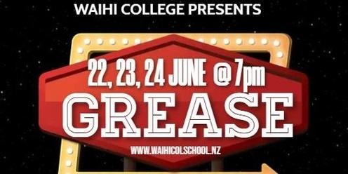 Grease at Waihi College