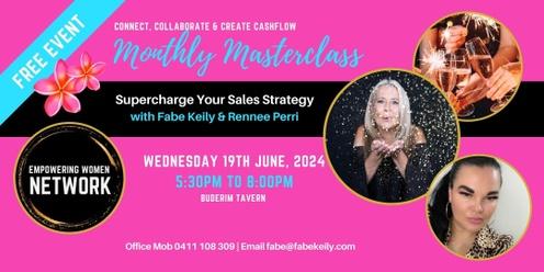 Sunshine Coast: FREE Networking: Supercharge Your Sales Masterclass for Female Entrepreneurs