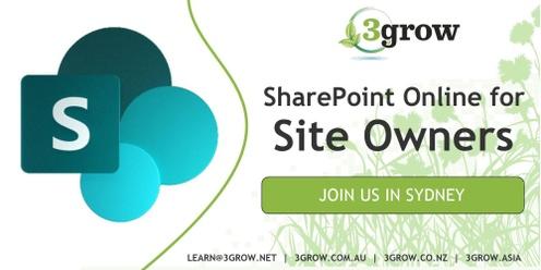 SharePoint Online/2019 for Site Owners, Training Course in Sydney