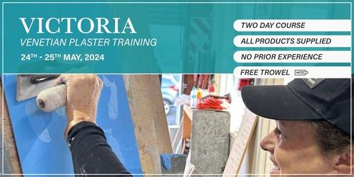 Victoria Venetian Plaster Training - (24th - 25th May, 2024)