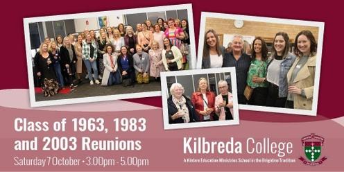 Kilbreda College 20 Year, 40 Year and 60 Year Reunions