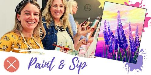 Paint & Sip Event: Lavender Fields 25/02/23
