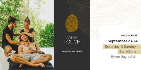 Art Of Touch: Intuitive Massage Course - Byron Bay
