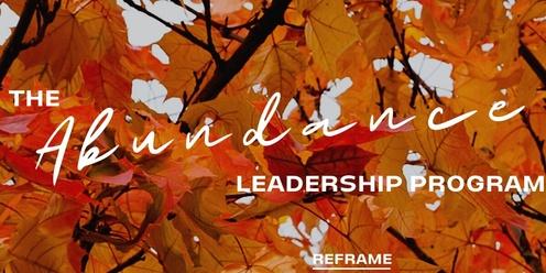 REFRAME: Abundance Leadership Program - SYDNEY