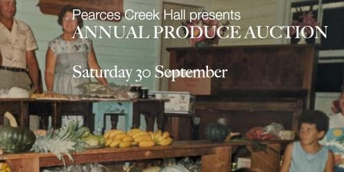 Pearces Creek Hall - Annual Produce Auction and Supper 