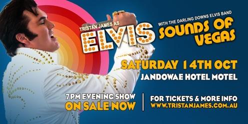 ELVIS: SOUNDS OF VEGAS with Tristan James and his band!