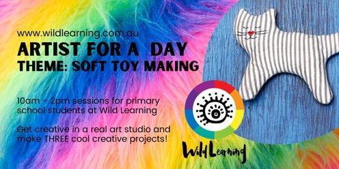 Kids! Be an Artist for a Day - Soft toy making