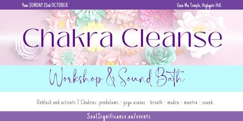Chakra Cleanse Workshop & Sound Bath (Newmarket)