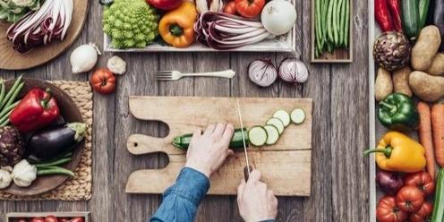 Healthy plant based cooking class