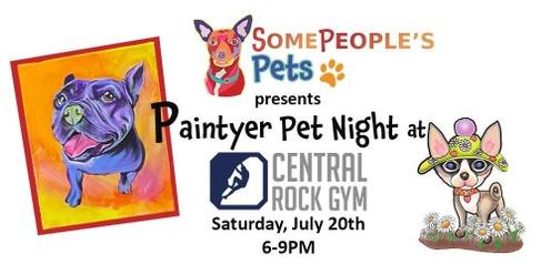 Paintyer Pet at Central Rock Gym - Warwick