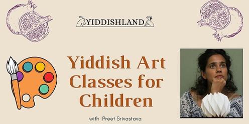 Yiddish Art Classes for Children 