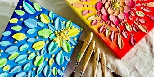 Kids Textured Art with Tessa - April School Holidays