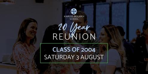 Class of 2004 20 Year Reunion