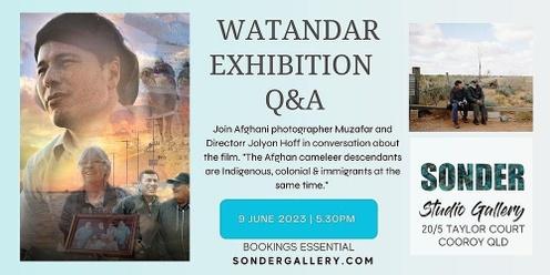 Watandar My Countryman - Photographic Exhibition and Q & A with Muzafar and Jolyon Hoff