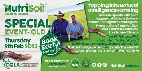 NutriSoil Special Event - Tapping into Natural Intelligence (QLD)