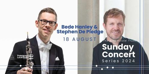 Sunday Concert Series: Bede Hanley & Stephen De Pledge