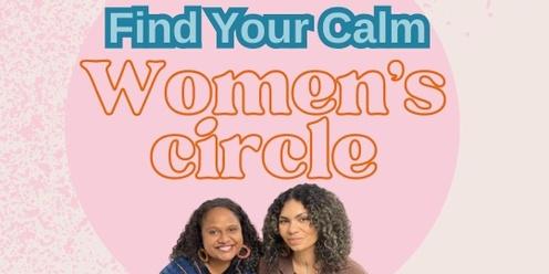 Find your calm women's circle 