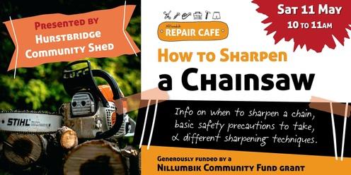 Sharpening your chainsaw 