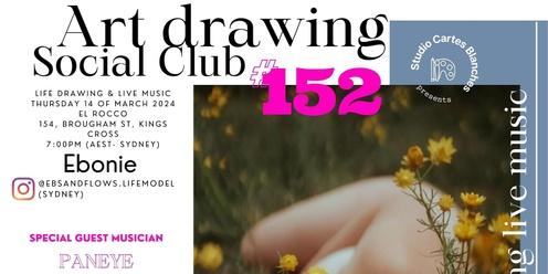 Art Drawing Live Music Social Club #152