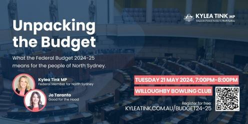 Unpacking the Budget