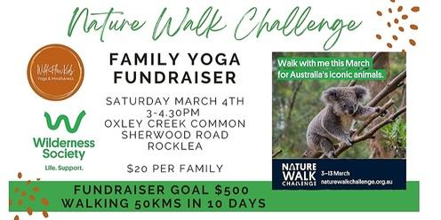 Family Yoga - Nature Walk Challenge Fundraiser