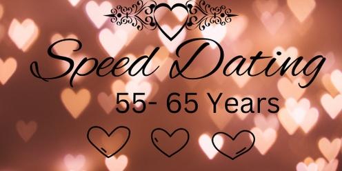 55 - 65 years Speed Dating
