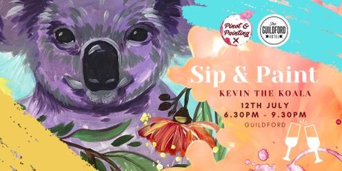 Kevin the Koala - Sip & Paint @ The Guildford Hotel