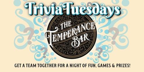 Trivia Tuesdays in the Temperance Bar
